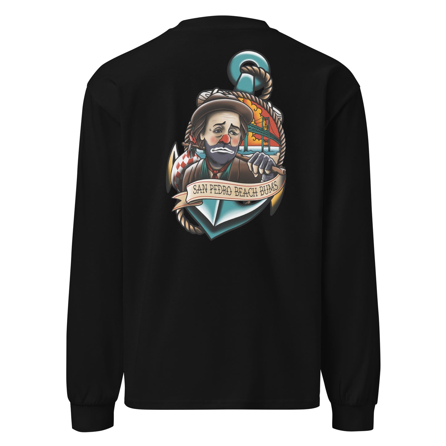"Bindlestiff I" Long Sleeve by San Pedro Beach Bums (Organic Cotton)