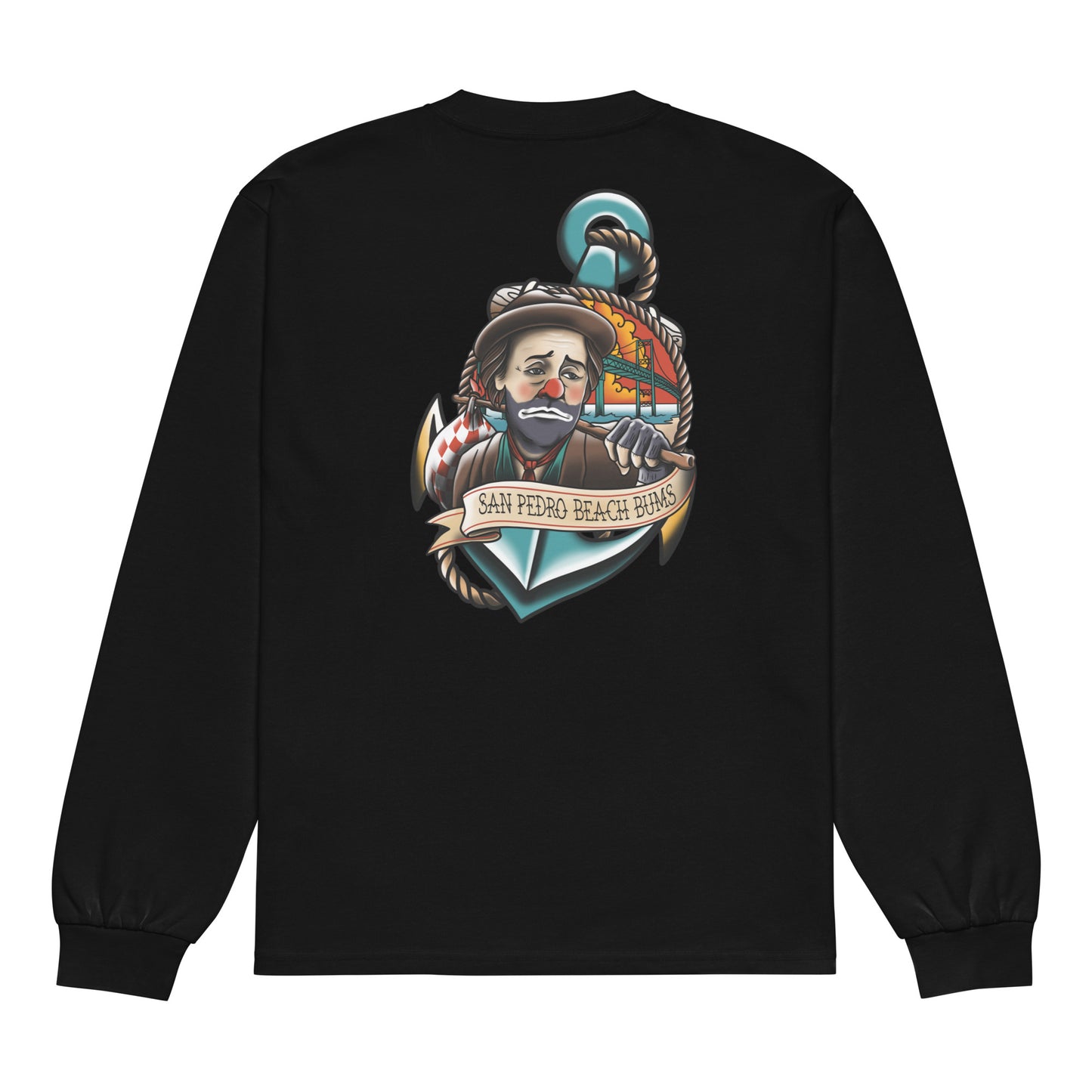 "Bindlestiff I" Long Sleeve by San Pedro Beach Bums (Organic Cotton)