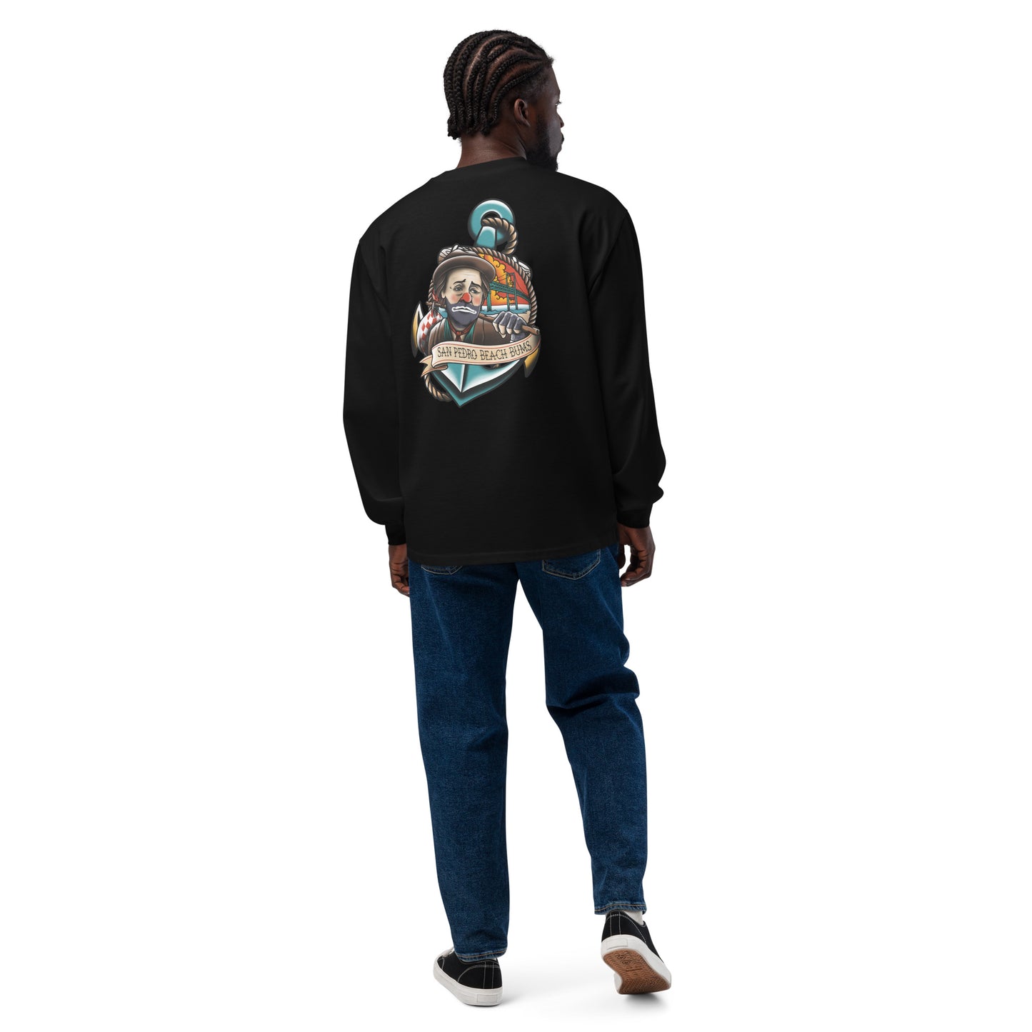 "Bindlestiff I" Long Sleeve by San Pedro Beach Bums (Organic Cotton)