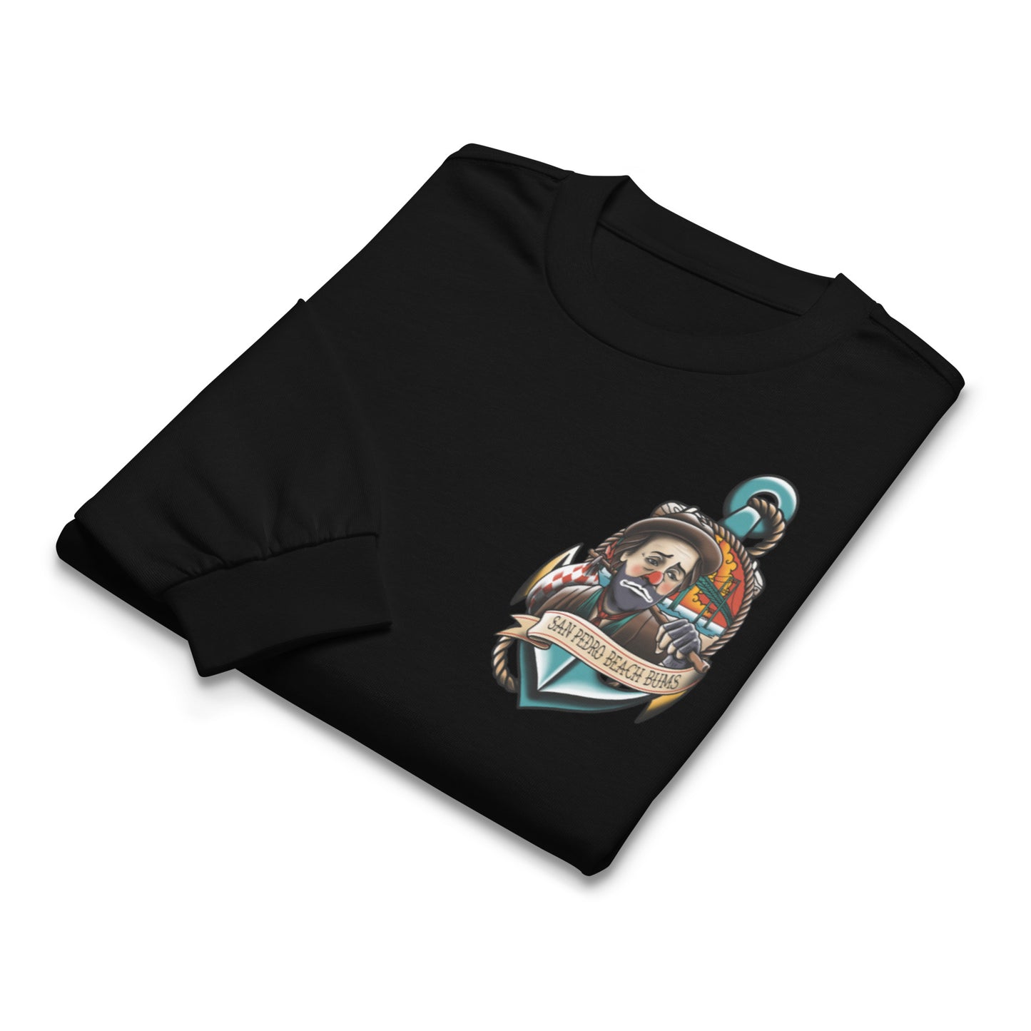 "Bindlestiff I" Long Sleeve by San Pedro Beach Bums (Organic Cotton)