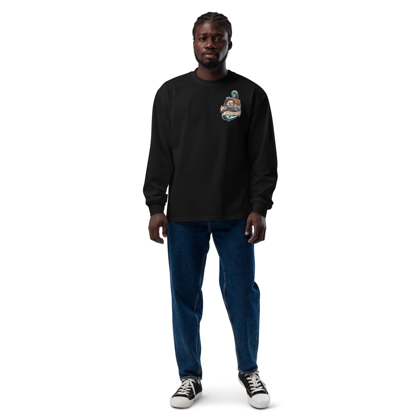 "Bindlestiff I" Long Sleeve by San Pedro Beach Bums (Organic Cotton)