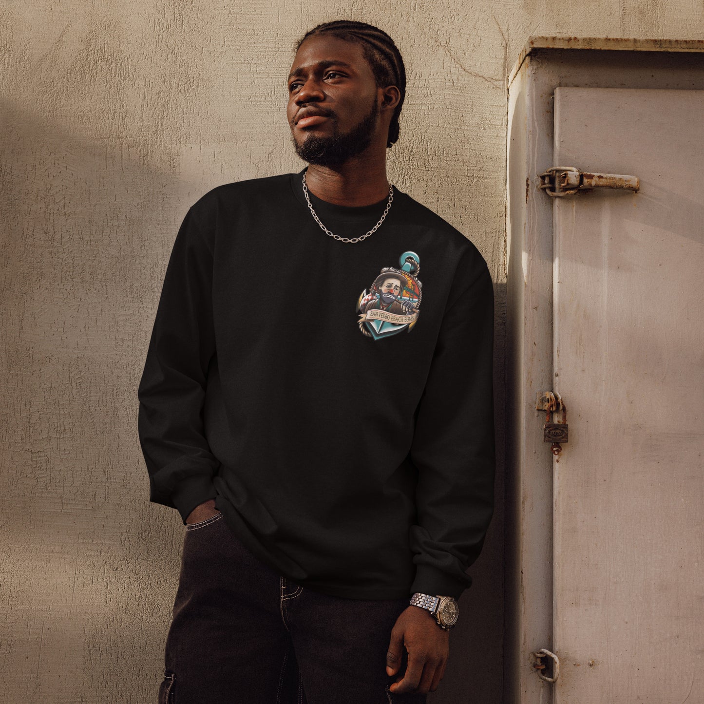 "Bindlestiff I" Long Sleeve by San Pedro Beach Bums (Organic Cotton)